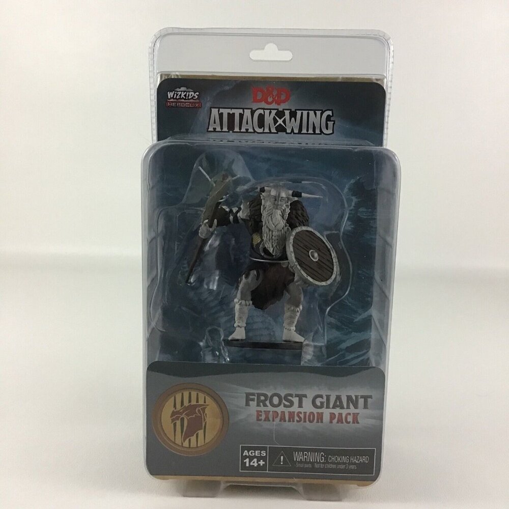 D&D Attack Wing Action Figure Frost Giant Expansion Pack Wizkids New Sealed DD